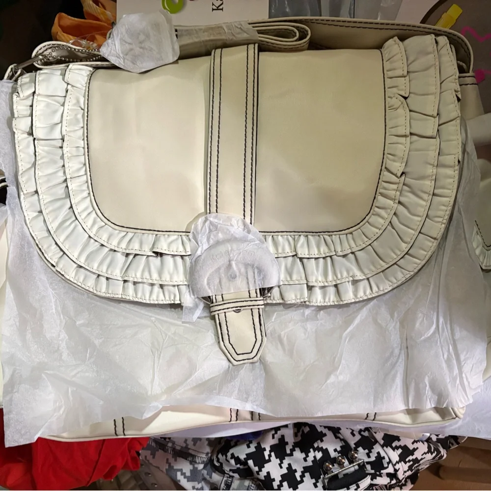 Kalencom Water Resistant Coated Diaper Bag with Magnetic Buckle  NWT